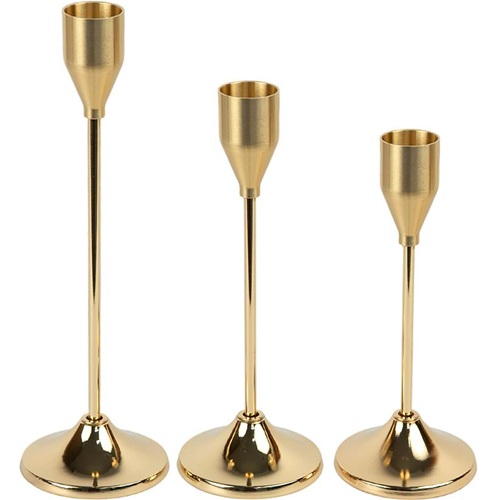 Набір свічників 3шт, висота 22/19/16см