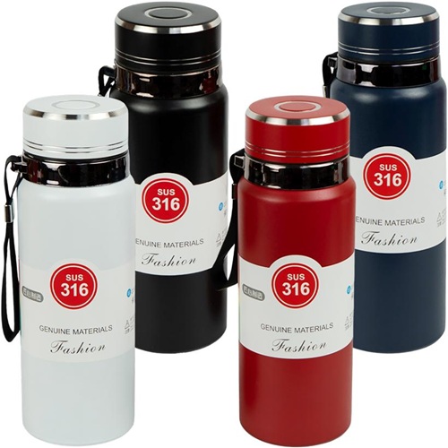 Термос 23*7см, 800мл із нержавіючої сталі