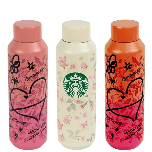 Термопляшка для води 23*6,5см, 590 мл із нержавіючої сталі