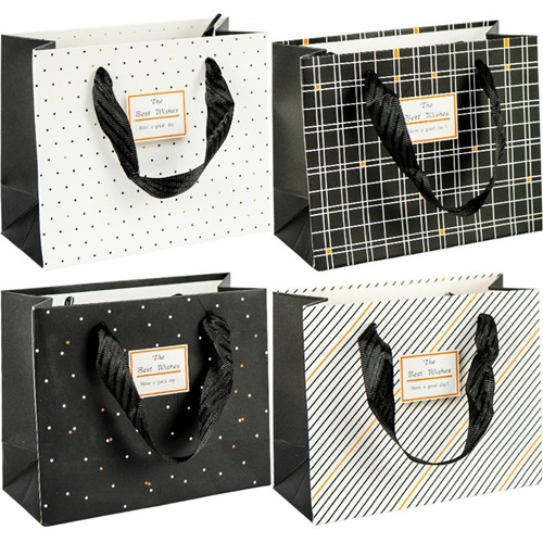 Пакет подарочный 16*7*13см горизонтальный з принтом