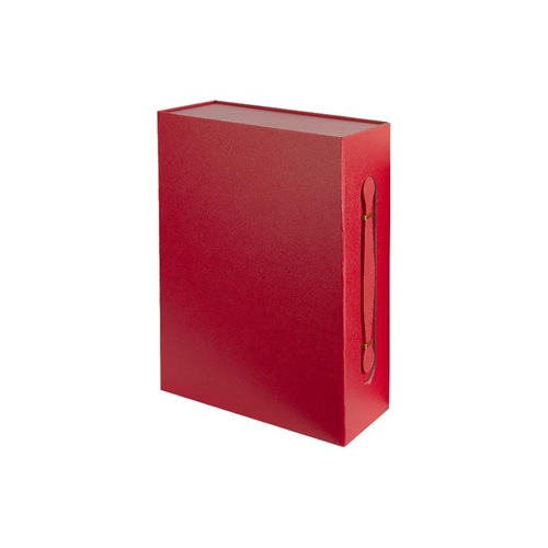 Подарункова коробка 28,2*20,9*9,2см із ручкою RED