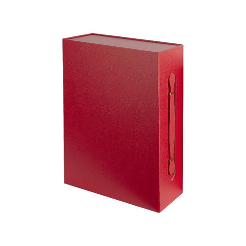 Подарункова коробка 33*25*12см із ручкою RED