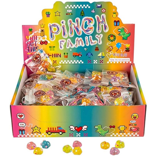 Іграшка - антистрес Сквіш "Лапка" у пакетику з підвісом