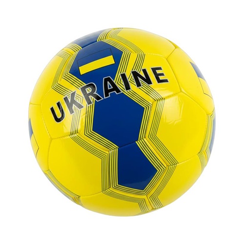 М'яч футбольний №5 (Size 5) ПВХ "Ukraine" ігровий