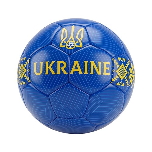 М'яч футбольний №5 (Size 5) ПВХ "Ukraine" ігровий