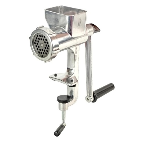 М'ясорубка ручна металева 25*18*7см із затискачем