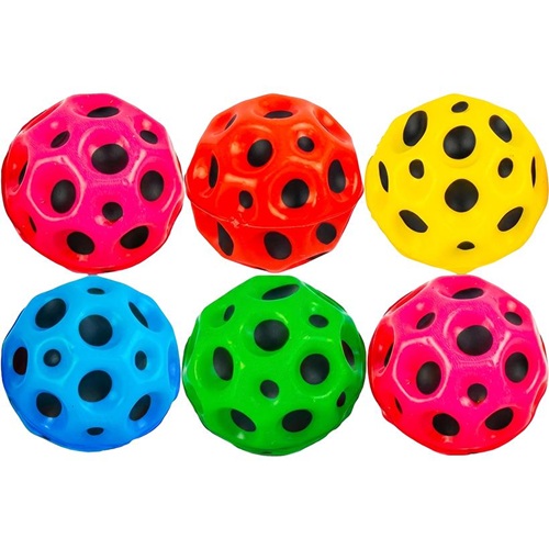 Мяч антистресс прыгающий 6,3см "Moon Ball"