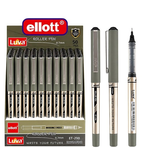 Ручка капиллярная "Ellott" 0,7мм, черная