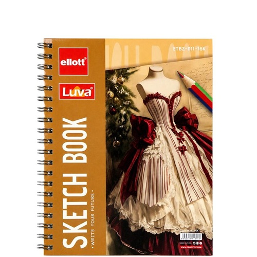 Альбом для эскизов А5 30 листов, 160 г/м² Sketch Book, на спирали
