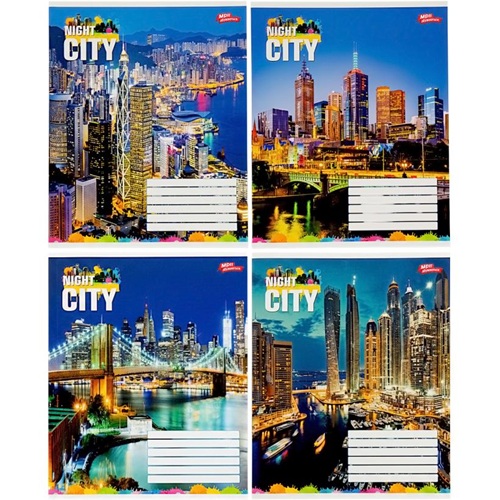 Зошит 48л лінія "Night City" "Мріі збуваються"