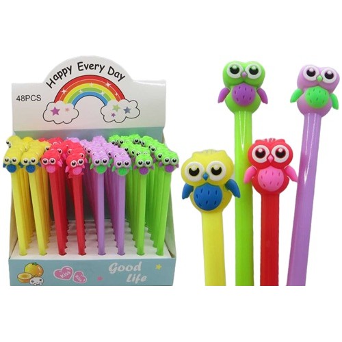 Ручка шариковая "Совята" 0,5мм, синяя