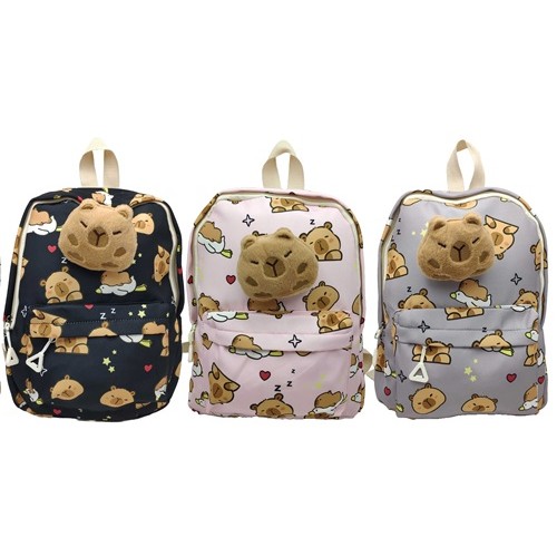 Рюкзак дитячий "Капібара об'ємна" 32*25*12см