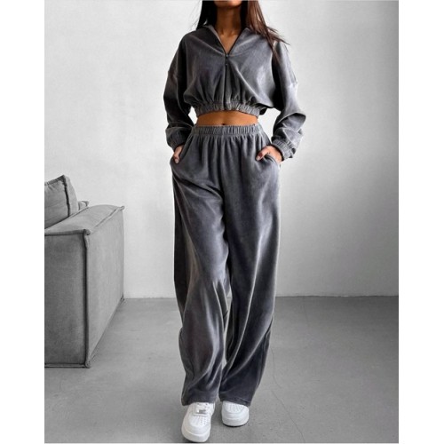 Велюровий костюм трійка