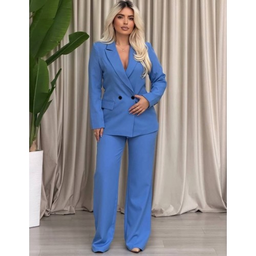 Класичний брючний діловий костюм