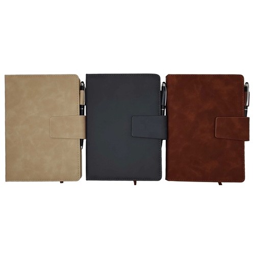 Щоденник А5 недатований на магніті "З ручкою-стилусом" 150 аркушів, ш/зам 