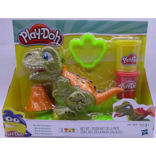 Набор для лепки с игрушкой "Динозавр"