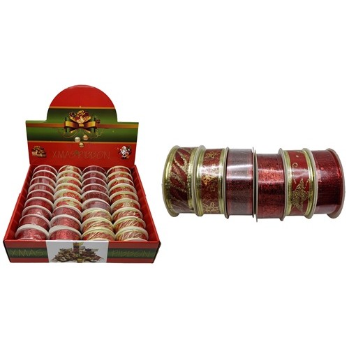 Стрічка декоративна "Візерунки" 25мм*3м