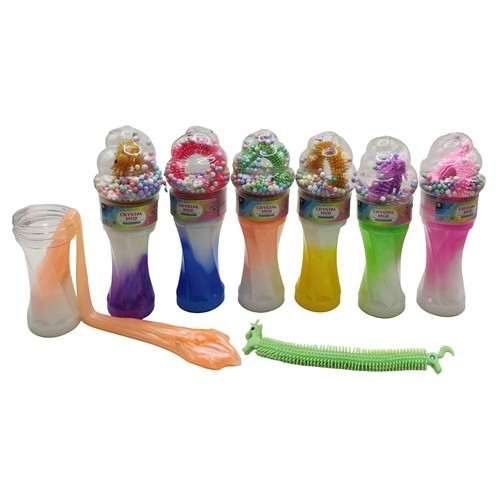 Слайм з іграшкою "Мохнатик-браслет" 16,5см