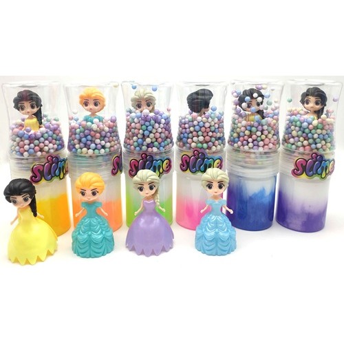 Слайм з іграшкою "Принцеса у кульках" 14см