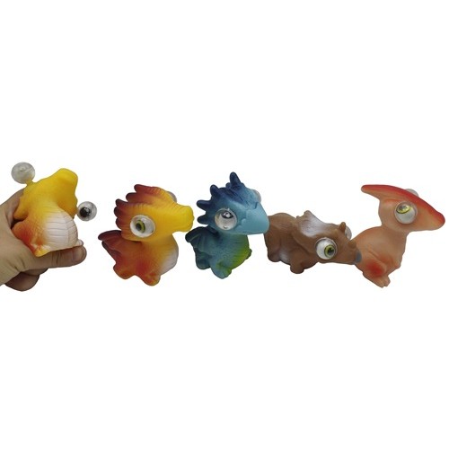 Іграшка-антистрес пучеглазик "Динозаврик" 8см