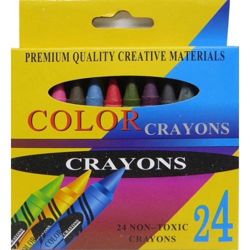 Карандаши цветные восковые "Crayola" 24 цв.