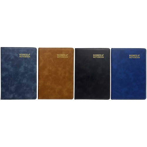 Блокнот А5 "Bisness notebook" 100арк.шкір/зам, клітина