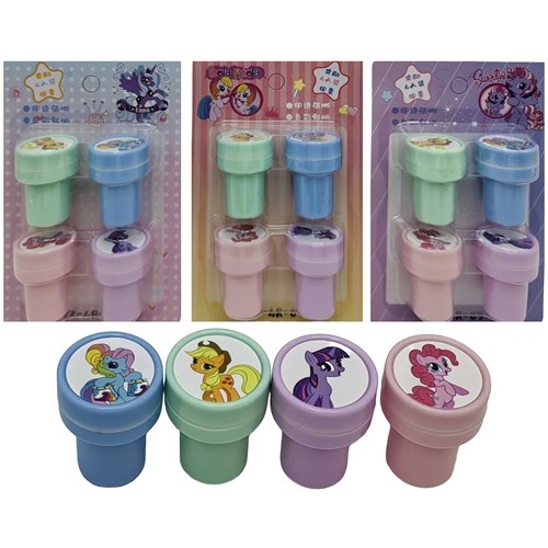 Набір для творчості штампики 25мм 4шт. "Поні" у блістері