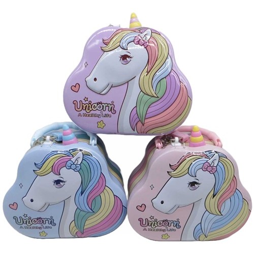 Скарбничка дитяча металева "Єдиноріг" 15,5см