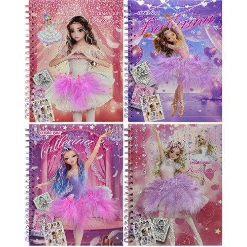 Альбом-розмальовка "Балерина" 26,5*20см., 32арк., 160г/м2