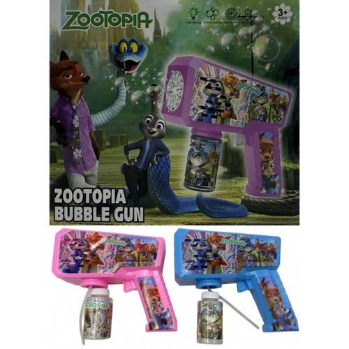 Пістолет для мильних бульбашок Bubble Gun "Звери" 16*15см у кор.
