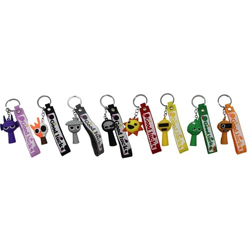 Брелок силиконовый с хлястиком "Спрунки" 5,5см