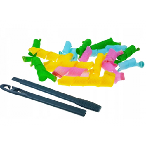 Бигуди-спиральки 16шт.(8шт-20см/8шт-14см)