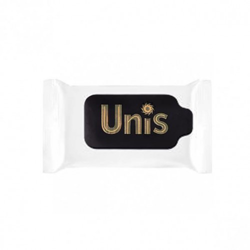 Салфетки влажные антибактериальные "UNIS" Perfume White, 15шт