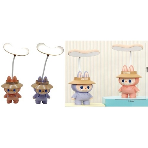 Лампа-нічник дитяча LED "Лабубу в капелюсі" 22*11см ,USB