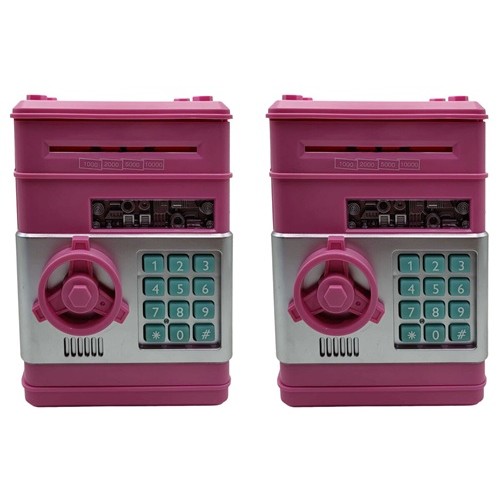 Скарбничка-сейф дитяча зі звуковими та світловими ефектами 19,5*13,5*13см,на батарейках