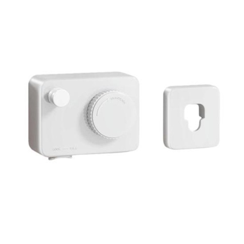 Розтяжна сталева мотузка для білизни, біла