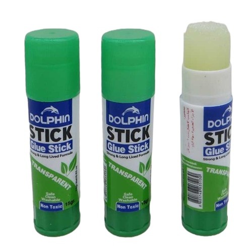 Клей-олівец 25г Dolphin прозрачный