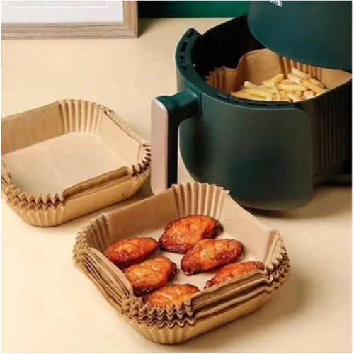 Пергаментні силіконізовані форми 23см для аерогрилю та мультипечі 100шт. в пакуванні