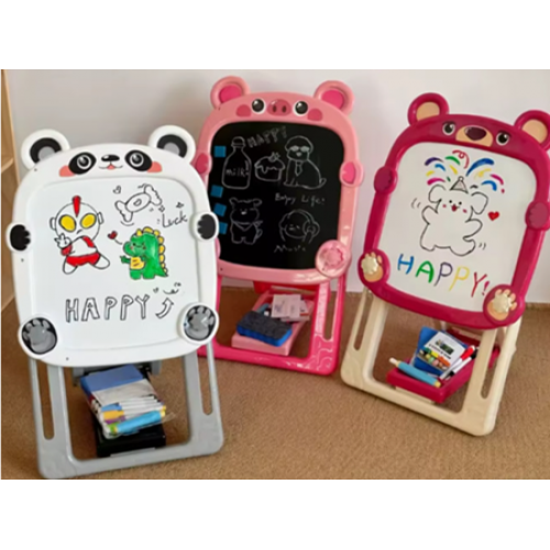 Дитячий мольберт для малювання та навчання з набором для малювання