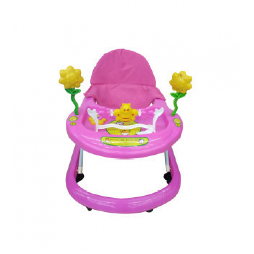 Дитячі ходунки рожеві з бджілкою