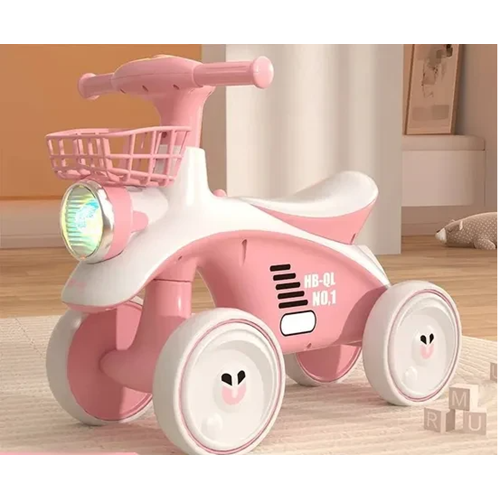Биговел детский 4-колесный розовый со звуковыми и световыми эффектами