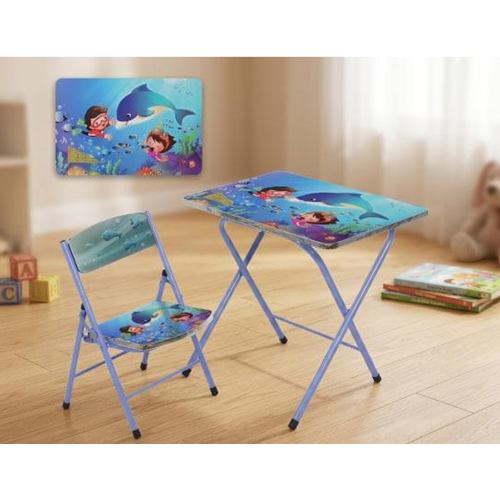 Столик складаний і стільчик Bambi Дельфін 60*40см