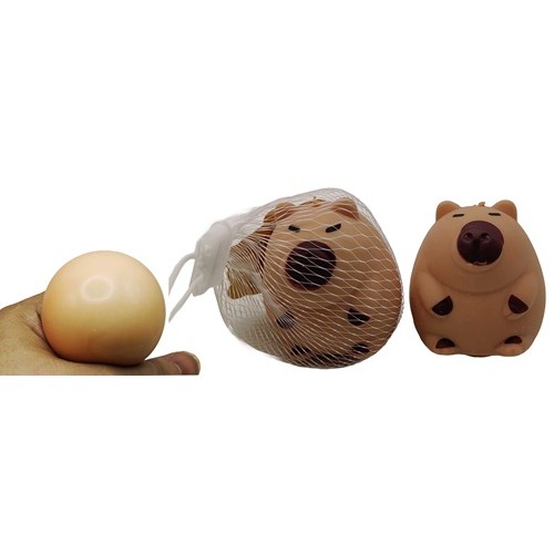 Игрушка-антистресс "Капибара" в мешочке, 6см
