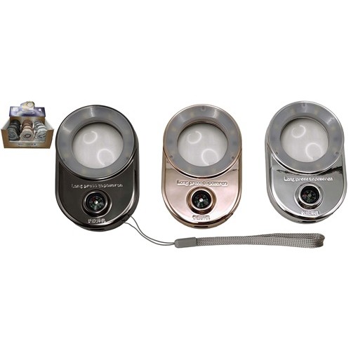 Лупа з підсвічуванням та компас 2 в 1, 10*85мм