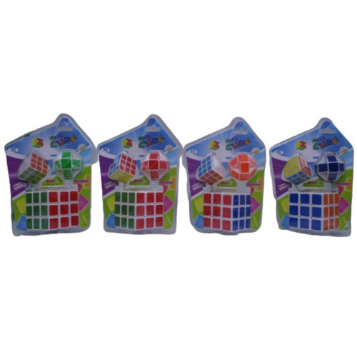Игрушка развивающая "Кубик" набор кубики-57мм, 45мм, брелок 35мм