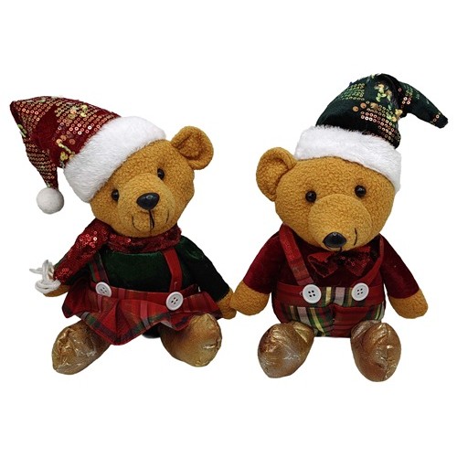 Іграшка м'яка "Ведмедик у ковпаку" 30см