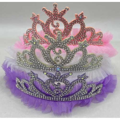 Корона ажурная со стразами