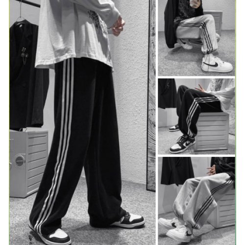 Базові штани з лампасами, двонитка