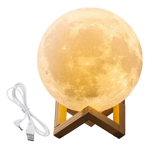 Лампа луна Magic 3D Moon Lamp 18см, USB