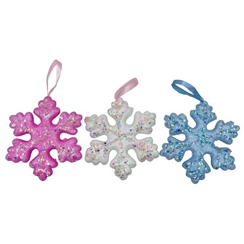 Іграшка на ялинку "Сніжинка" 15,5см